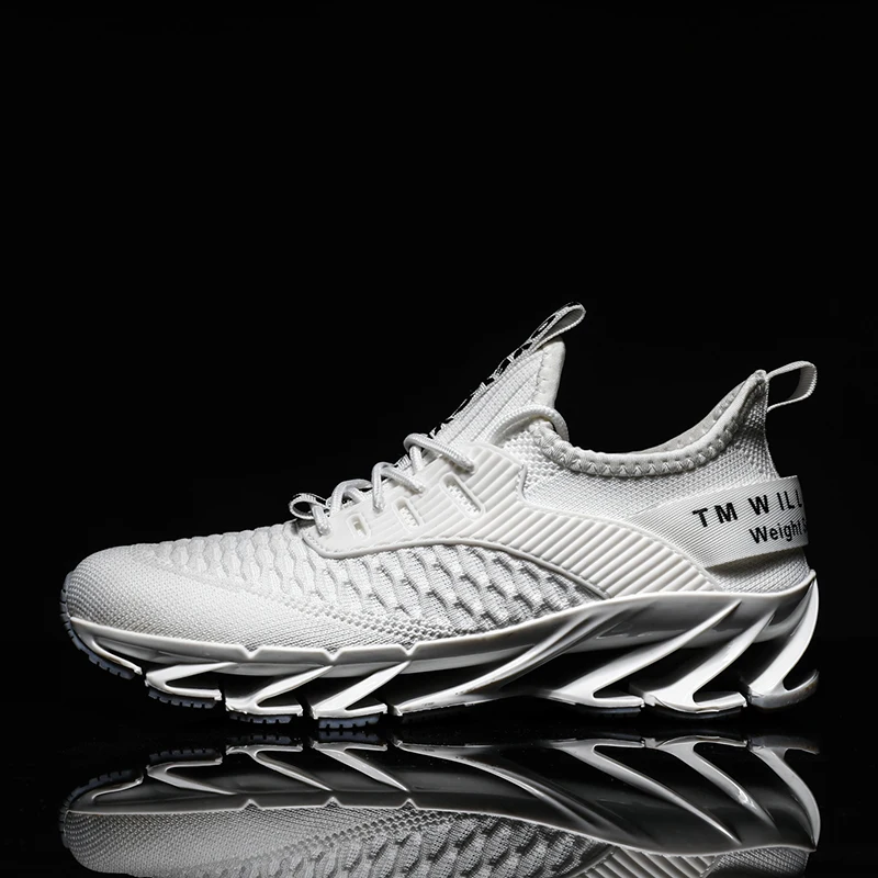 

Blade men's shoes 2019 autumn mesh casual shock absorption breathable vibrating the same paragraph sports shoes trend wild old s