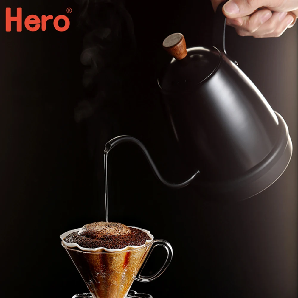 700 мл Hero кофейник 220 В Электрический чайник для воды кофейный капельный цифровой