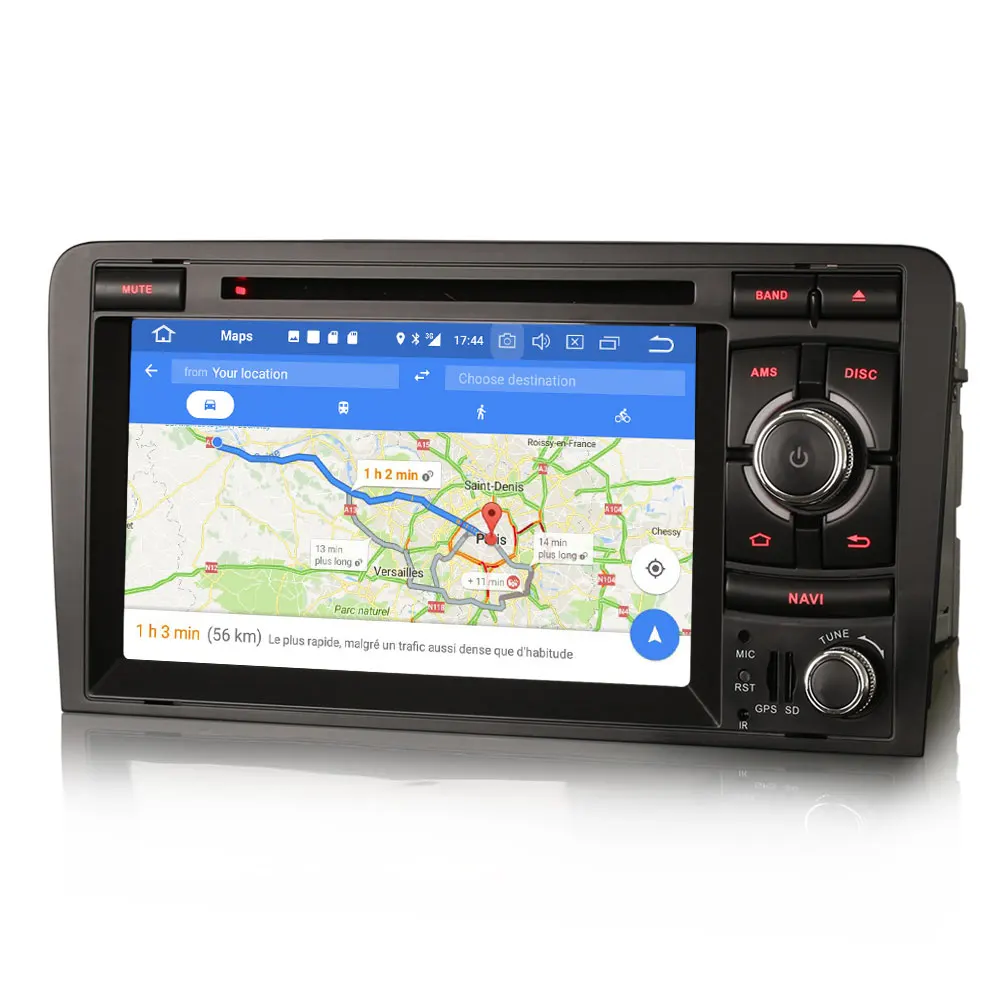 " Android 9,0 Pie OS автомобильный DVD Мультимедиа Навигация GPS радио для Audi A3 2003-2012 и Audi S3 2006-2012 и Audi RS3 2011-2012