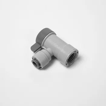 

1PCS 1/4"-1/4" pressure barrel ball valve RO reverse penetration membrane machine valve quick connector water fittings