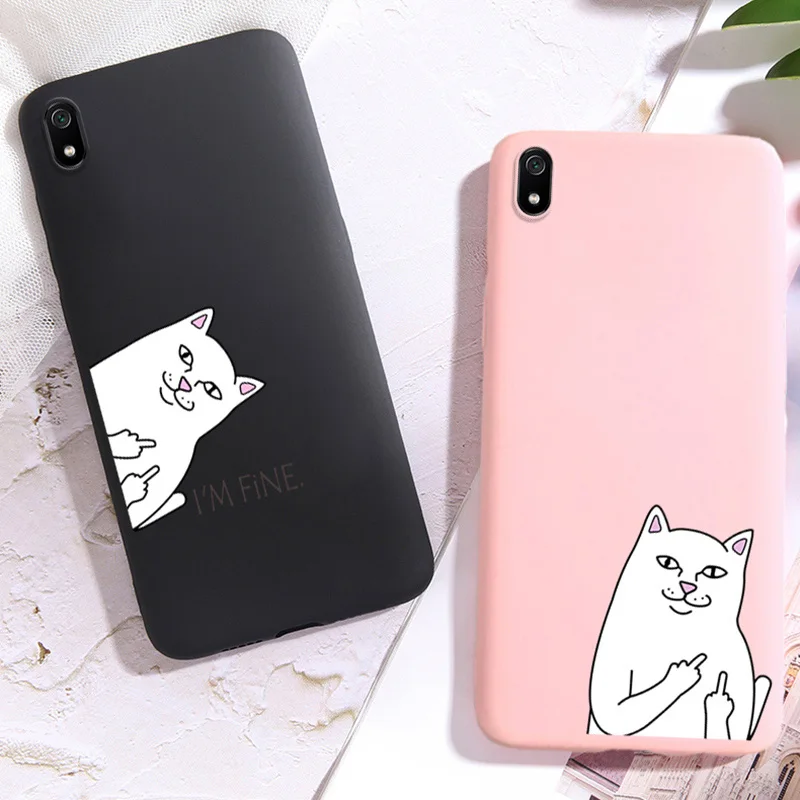 Милый чехол для Xiaomi Redmi Note 8 Pro чехол силиконовый чехол для Xiomi Redmi Note 7 K20 8A 7A 6A 5A Prime 5 плюс 6 Pro 4X Go S2 чехлы
