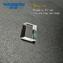Weimeng 5 шт. ромбовидная Призма 17*6,6*3,47 мм 400-700ARcoating H-K9L для автоматизации оборудования авиационной медицина; Армия инструмент