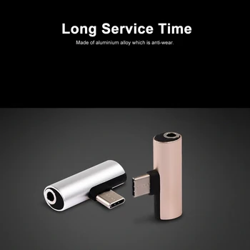 

Type-C to Type-C Jack 3.5mm Earphone Charging Cable Type C Audio Cable T Shape Audio Adapter Earphone Charge Converter
