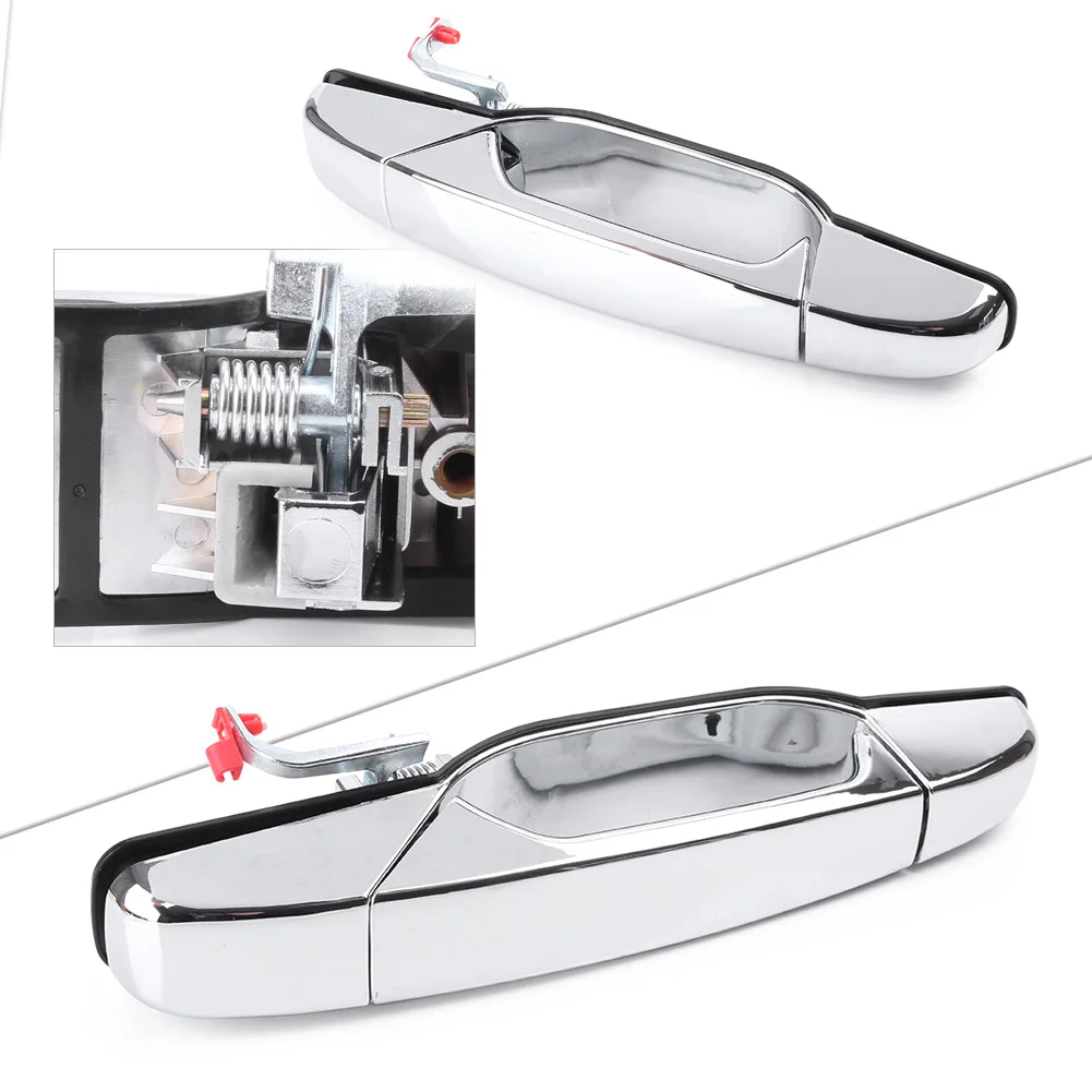 

Auto Car Front Right Outside Exterior Door Handle For Chevy Cadillac Tahoe Gmc Yukon Sierra Denali Xl 2007-2013 Chrome