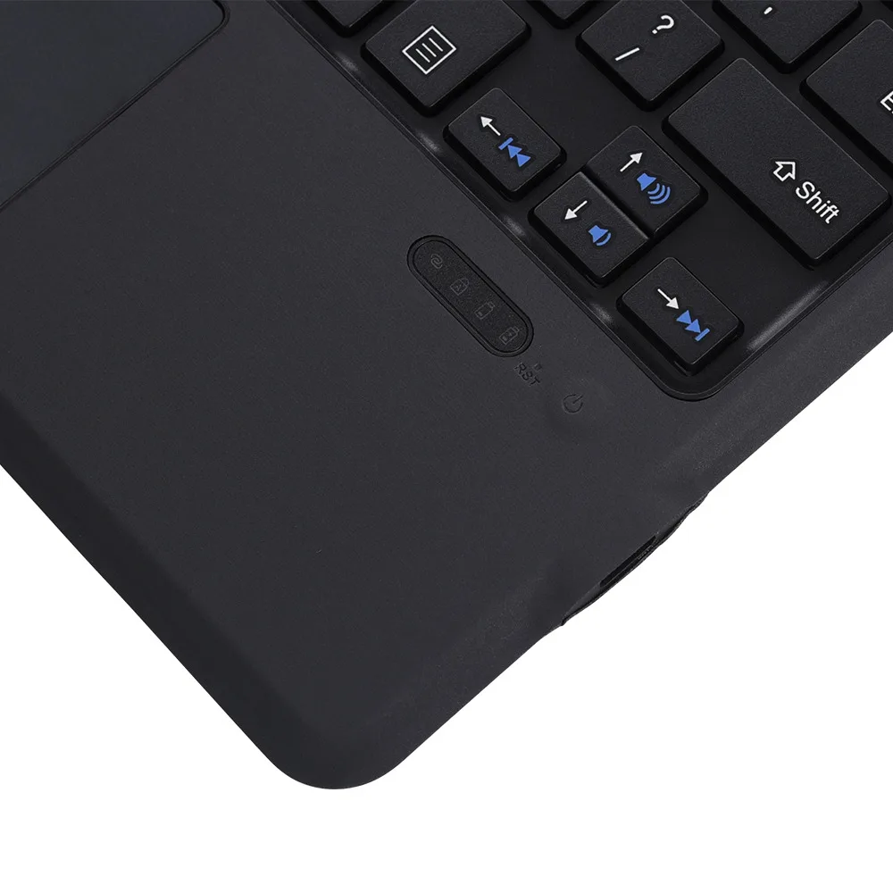 Ультра-тонкий легкий Перезаряжаемые Беспроводной Bluetooth клавиатура с сенсорной панели для microsoft поверхности Go 10 планшет Тип крышка