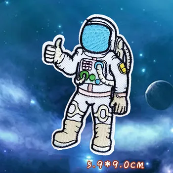 

Space Astronaut Patches for Clothing Embroidery Spaceman Patch Clothes Sticker Ironing Badge for Backpack DIY Jacket Appliques