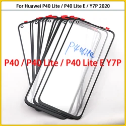 Écran tactile LCD avec OCA pour Huawei P40 Lite E / Y7P 2020, verre extérieur, lentille du panneau avant