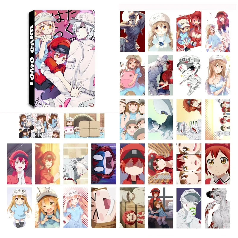 

30 Sheets/Set Japanese Anime Miss Kobayashi's Dragon Maid LOMO Card Mini Postcard Message Card