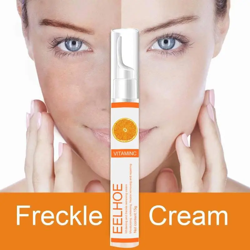 

15ml Instant Blemish Removal Gel Vitamin C Whitening Anti Freckle Cream Pen Effective Remove The Freckle Pigmented Melanin Spots