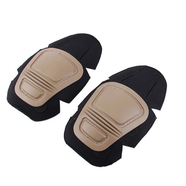 2x Khaki Kneepad