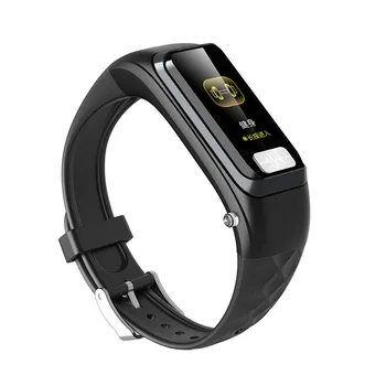 

H207 Bluetooth Smart Call Bracelet Ultra-Thin Camera Body EGC + Ppg Artificial ECG WeChat Sports Step Count