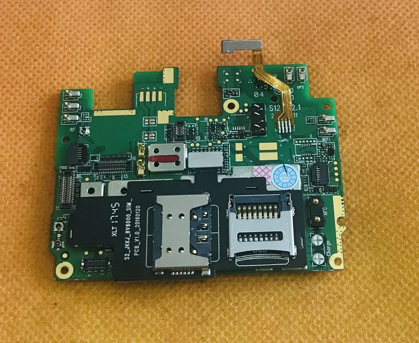 Goedkoop Originele moederbord 3G RAM + 32G ROM Moederbord voor Blackview BV6000 MT6755 Octa Core 4.7 \