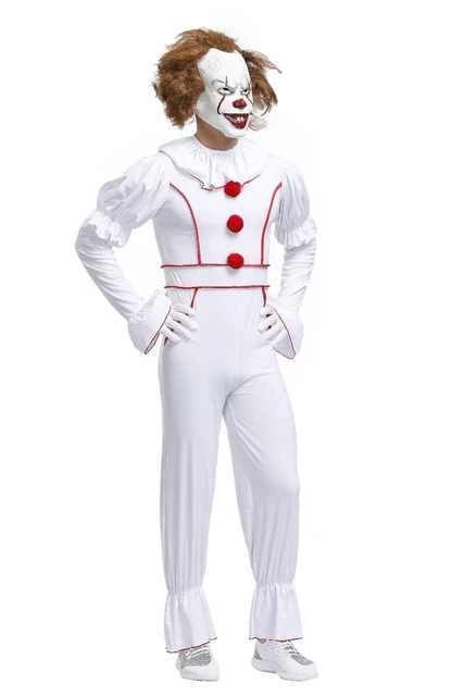 COSPLAY IT A COISA PENNYWISE MASCULINO HALLOWEEN ADULTO PREMIUM