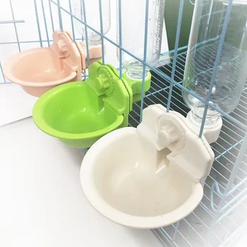 

Pet Automatic Water Dispenser Automatic Water Drinking Feeder For Puppy Dog Cat Pet Cage Hanging Bowl