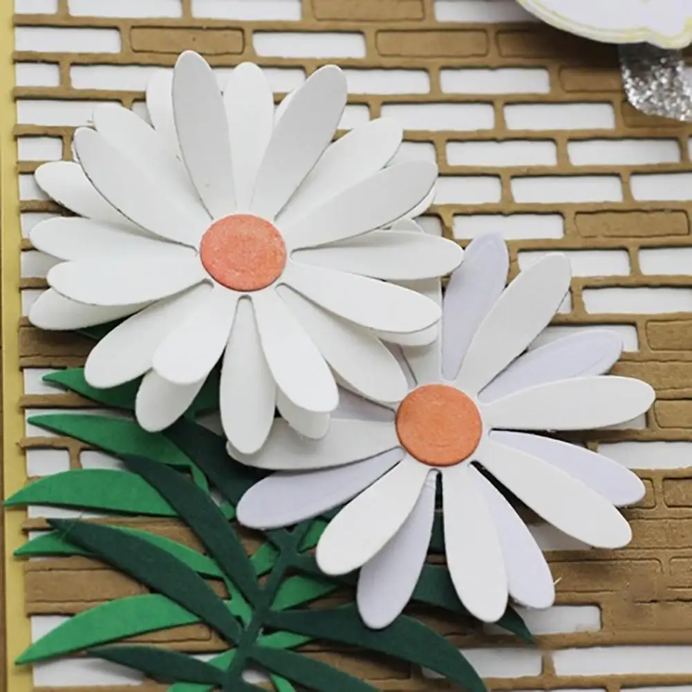 

Chrysanthemum Shape Durable Metal Cutting Dies DIY Scrapbooking Embossing Paper Cards Stencil Easy To Use