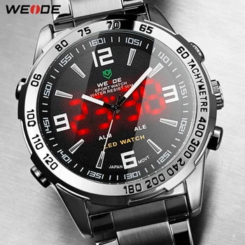 

WEIDE Watch Relogio Fashion Casual LED Digital Military Watch Display Movement Band Dial Relogio Masculino Watch Men's Watches