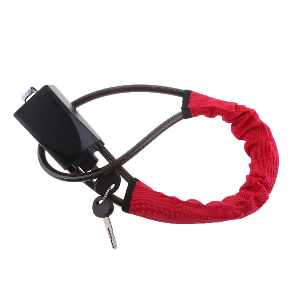 Universal Steering Wheel Steel Lock To Safety Belt Lock Catch Car Anti-Theft
