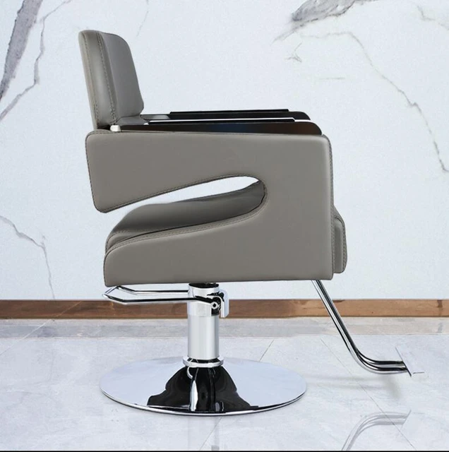 Beleza criativa salão cadeira barbeiro cadeiras encosto poltrona barbearia  cadeira corte cabelo fezes de beleza doméstica U - AliExpress
