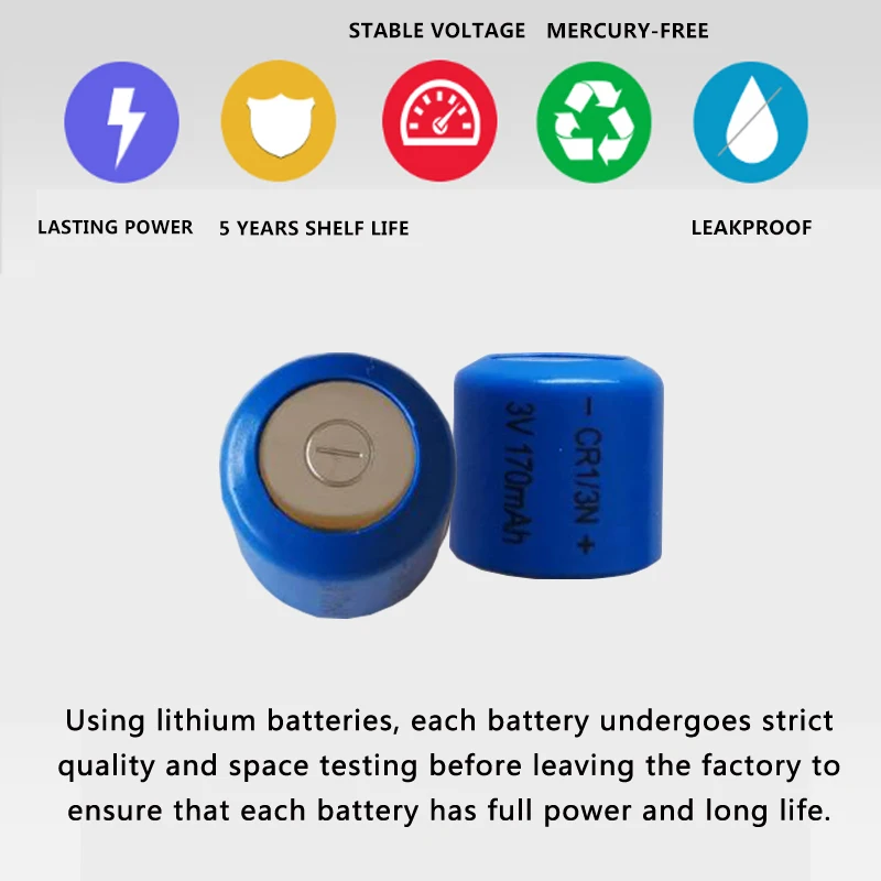 Bateria de lítio para baterias secas e