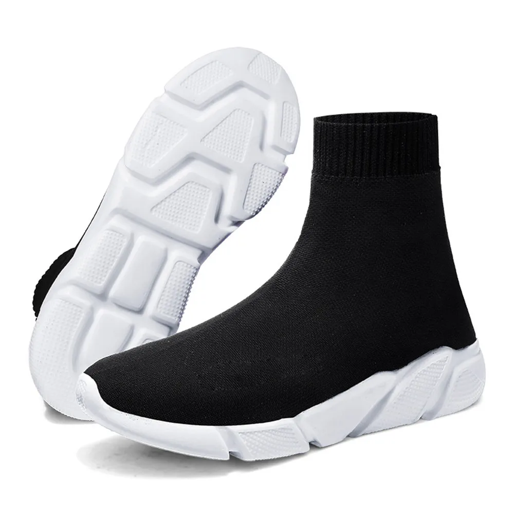 Мужская Вулканизированная обувь легкая дышащая обувь мужские и женские спортивные Стрейчевые кроссовки для мужчин кроссовки для отдыха амортизирующие черные