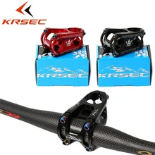KRSEC 31,8*50 мм MTB BMX титановые болты цвета Стволовые алюминиевые дорожные рулевой велосипедный вынос Для 28,6 мм вилка с коротким стержнем стержень 1 шт