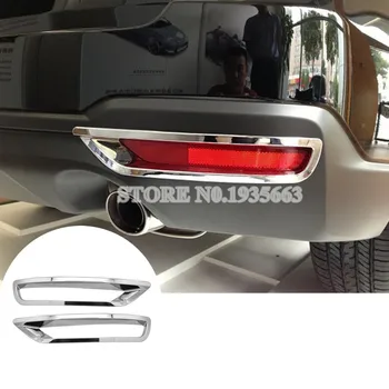 

For Subaru Forester ABS Chrome Rear Tail Fog Light Trim Cover 2013-2018 2pcs Car Decor Car Trim
