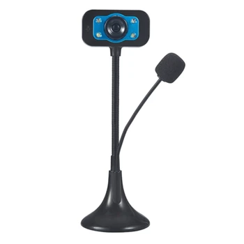 

USB 2.0 HD Driver-Free Web Camera Laptop PC 30W Pixels Webcam Built-in Mic For Computer PC Laptop Desktop