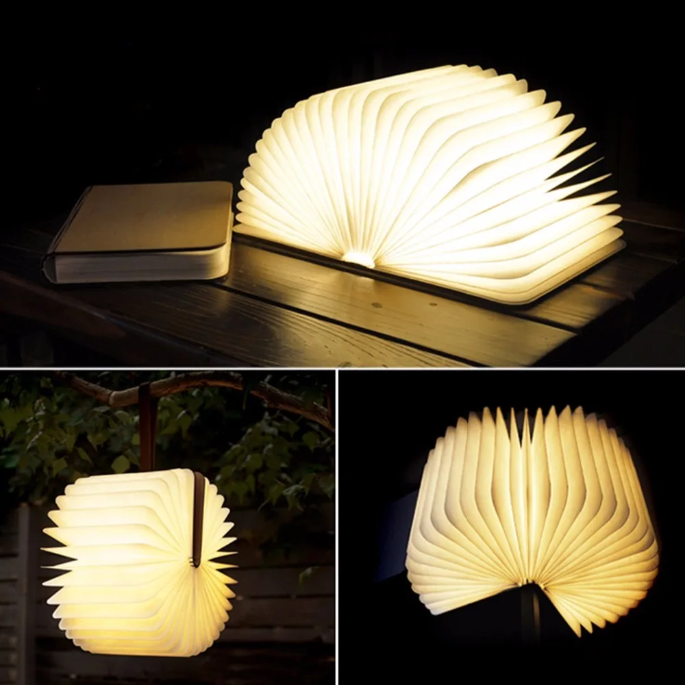 

LED Table Lamp Mini 5 Colors Book Light USB Rechargeable Foldable Magnetic Reading Lights Home Decoration Notebook Power Bank