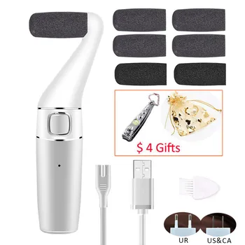 

2020 Electric Foot Care Tool Rechargeable Pedicure Machine for Foot Hard Dry Dead Skin Peeling File Feet Care Callus Remover