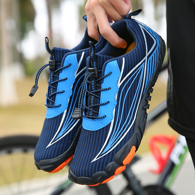 SDEQA Chaussures de Cyclisme Hommes Femmes Unisexes Chaussures de vélo de Route compatibles avec Look SPD SPD-SL Delta Cleats Respirantes Chaussures de Vélo,Black b,36 EU
