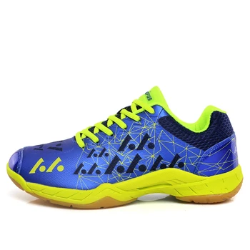 

High Quality Breathable Badminton Shoes Men Non-slip Slow Shock Handball Shoe Women Professional Training Athletics Sneakers