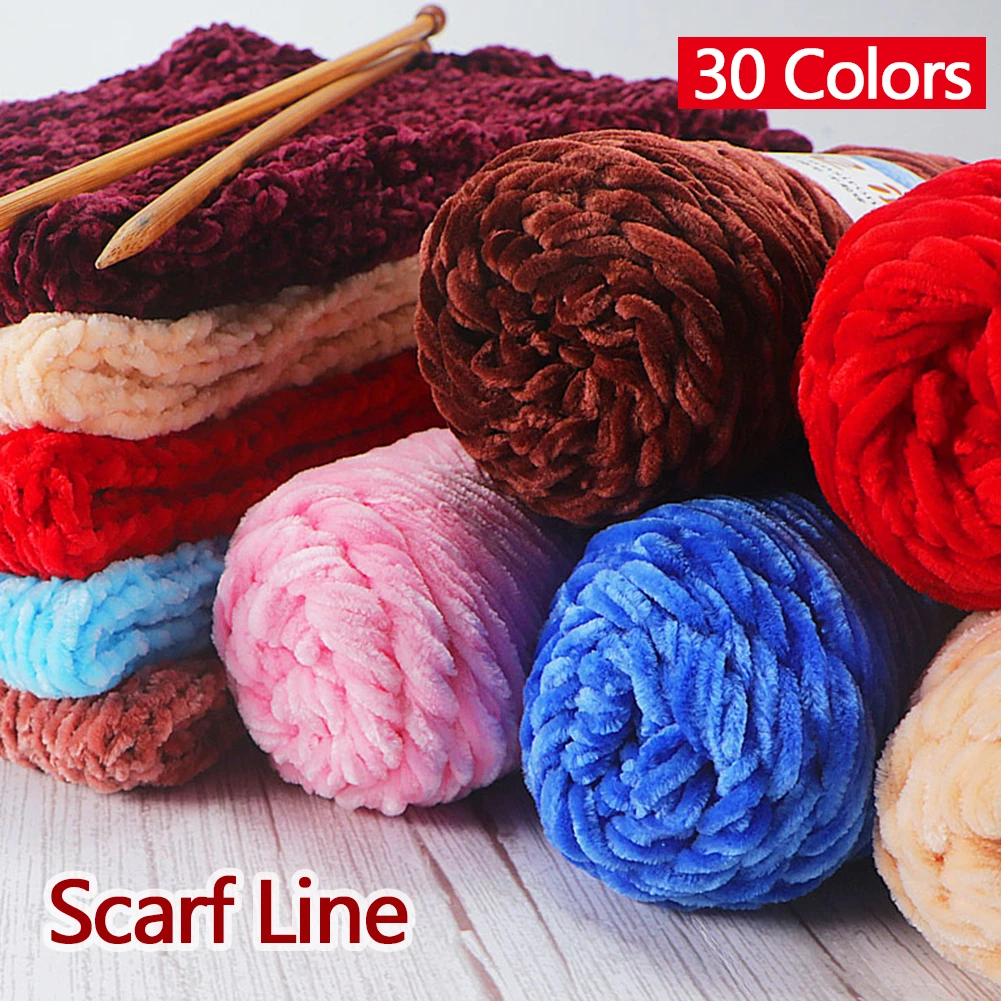 100g Snowy Knitting Wool Thick Warm Yarn Handmade Diy Crochet Yarn For