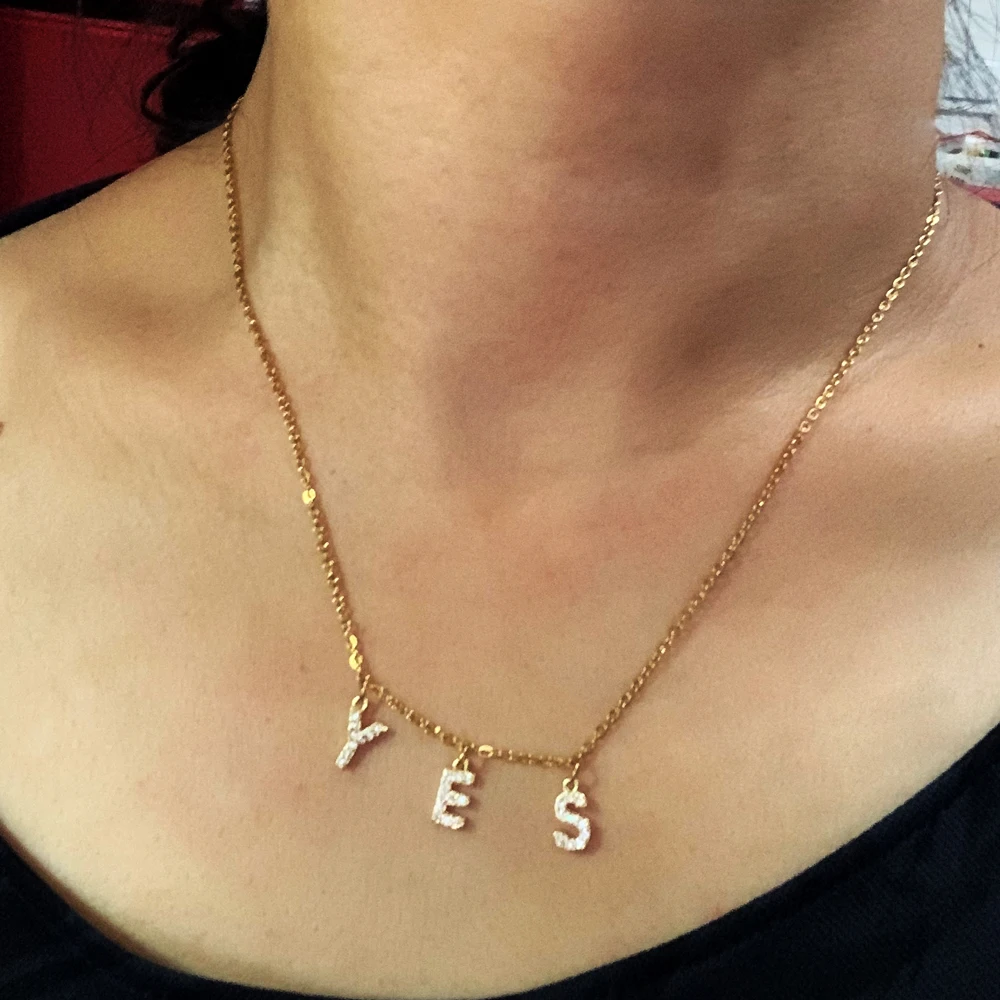 Charm Pendants Necklace Shinning 