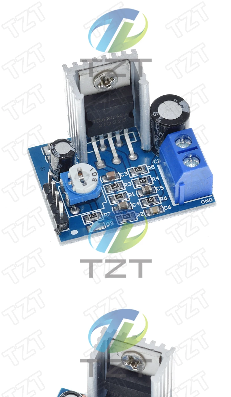 1/2/5 stücke TDA2030A Modul 6V 9V 12V Einzigen Netzteil Audio TDA2030 Verstärker DIY Digitale Platine – Detail 3