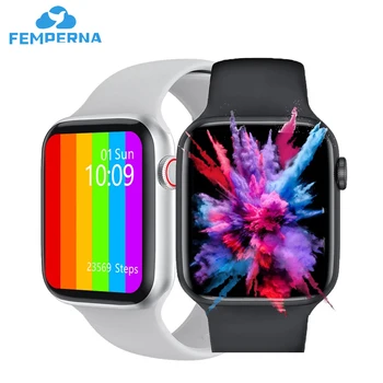 

Femperna IWO W46 SmartWatch Men 1.75Inch 320*385 Screen Body Temperature Customize Watch Face Iwo12/w26 Smart Watch Iwo 12 pro