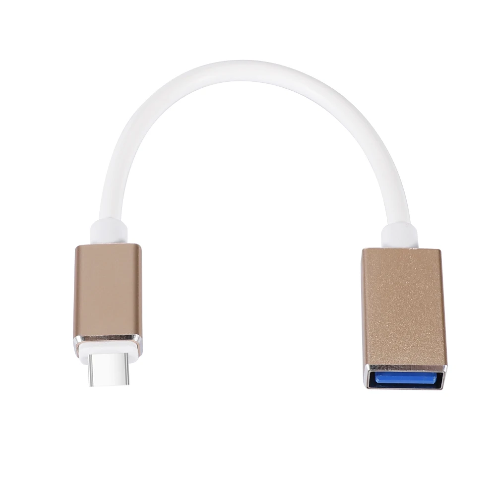 Кабель адаптер Type C OTG USB 3 Male To Female для MacBook Pro Samsung S9 OTG|Переходники и адаптеры| |