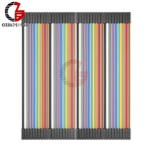 20 см 40Pin Dupont кабель мужчин и женщин к женскому переходу провода линии Разъем DIY комплект для Arduino светодиодные ленты светильник