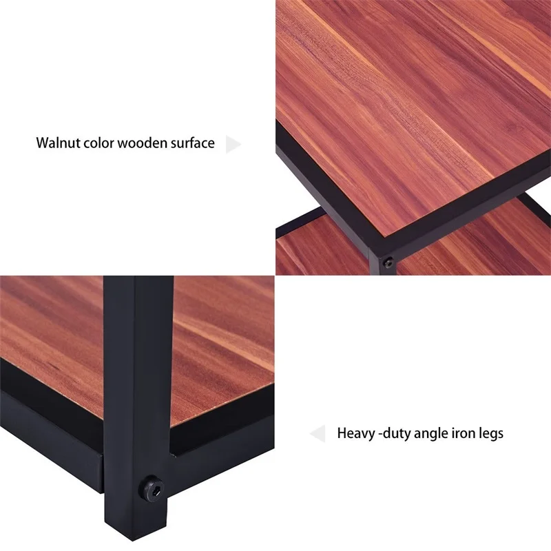 Металлический квадратный боковой столик подставка для журнального столика 20