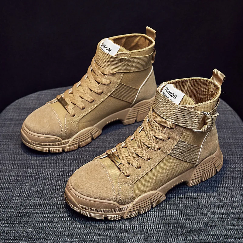 

2019 Autumn & Winter New Style Martin Boots Women's British-Style Versatile Students Casual Short Boots WOMEN'S Shoes Hight-top