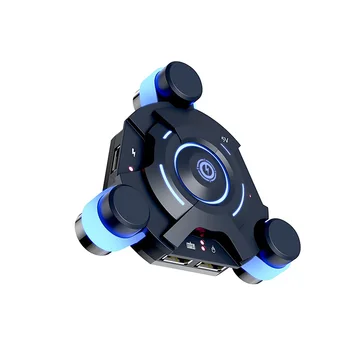 

HXSJ A2 Mobile Gaming Keyboard Mouse Converter Dual Mode BT5.0 USB Wired Connection for Android Phone Support Bracket