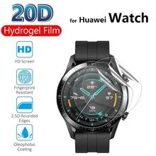 2 piezas película protectora de hidrogel para Huawei Watch GT 2e 2 Pro 46MM 42MM (no vidrio) lámina protectora de pantalla