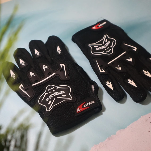 폴리에스터 소재로 가볍고 내구성이 뛰어난 어린이 주니어 오토바이 장갑