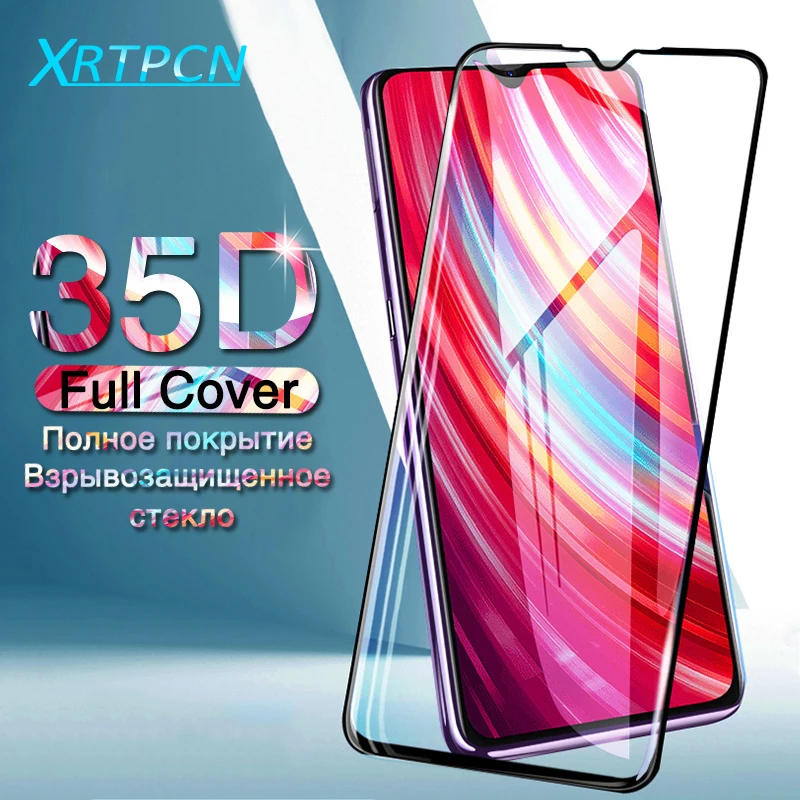 

Full Cover Protective Glass For Xiaomi Redmi Note 8 7 6 Pro S2 Tempered Screen Protector Glass on Redmi 7 7A 6A 6 K20 Pro Film