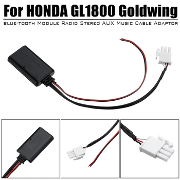 

Motorcycle Bluetooth Adapter Module Aux-in Audio Cable for Honda Goldwing GL1800