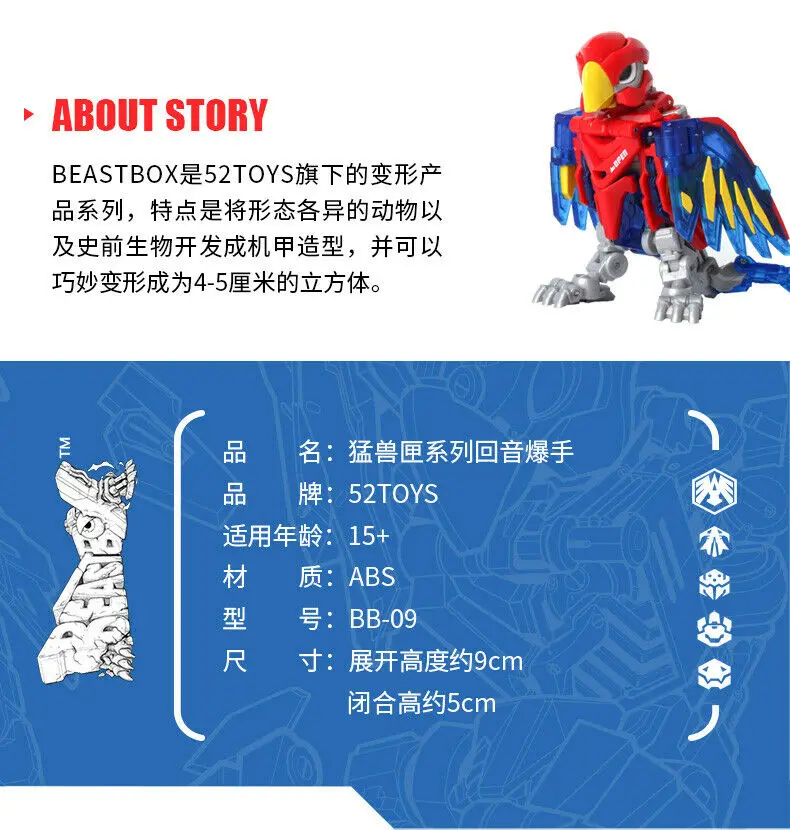 52Toys Beast BOX BB 09 эхобластер в наличии!|Игровые фигурки и трансформеры| |