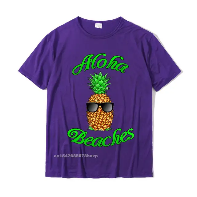 Funny Hawaiian Pineapple Aloha Beaches 