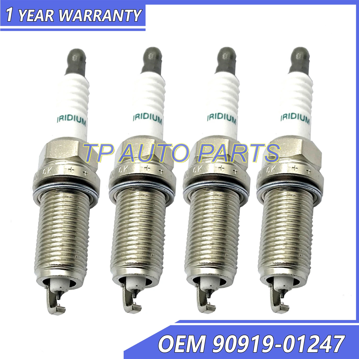 Свеча зажигания совместима с Witn Toyota OEM 90919-01247 9091901247 6 шт. | Автомобили и мотоциклы