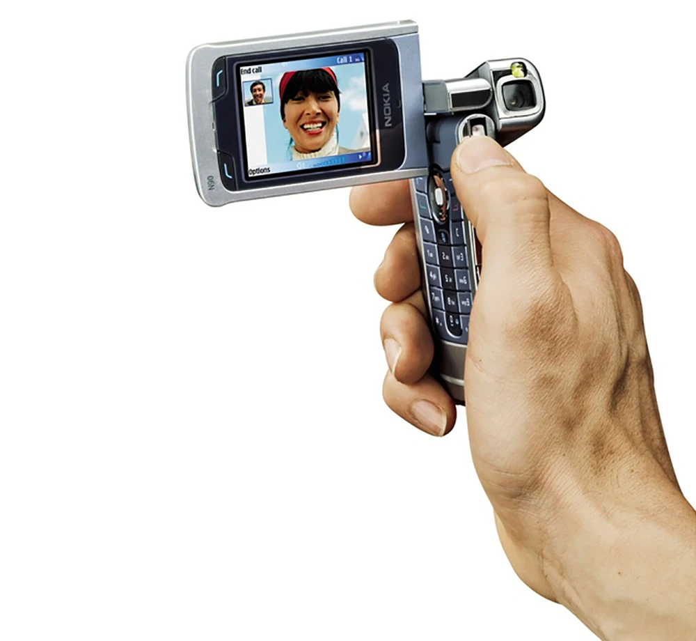 Original Nokia N90 2G GSM Mobile Phone Refurbished 2.1'' Display Carl Zeiss 2MP Camera FM Radio Bluetooth Symbian OS CellPhone iphone se refurbished