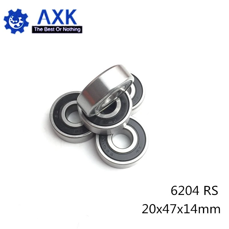 4 Pcs 6204 2rs RS Premium Ball Bearings 20 X 47 X 14 ABEC 3 C3 for sale online