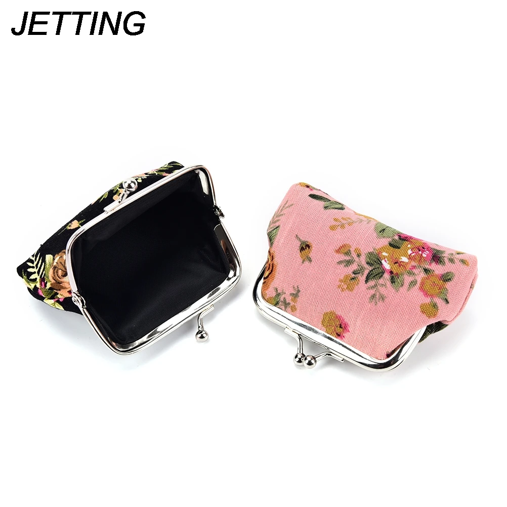 Canvas Mini Coin Purse Women Change Purse 1PCS